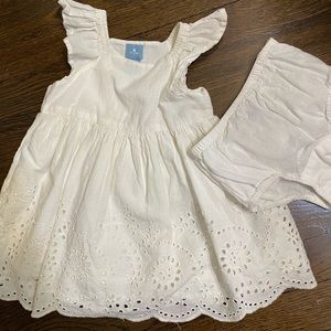 Baby Gap White Dress